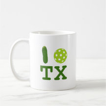 Texas Pickleball Mugg
