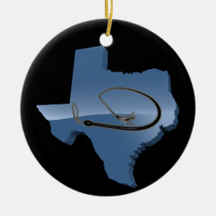 TEXAS PISKAR JULGRANSPRYDNAD KERAMIK