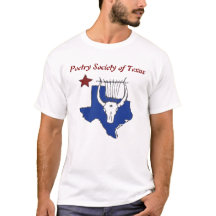 Texas Poetry Society officiella t-shirt