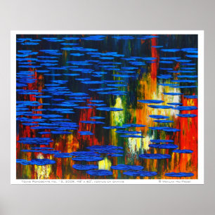 Texas Pondscape Poster