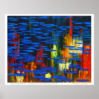 Texas Pondscape Poster