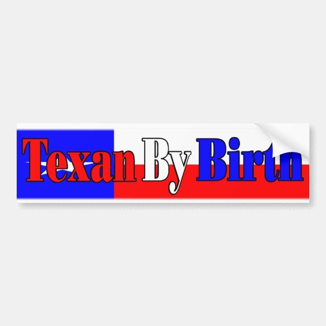 Texas Pride Bildekal (Framsidan)