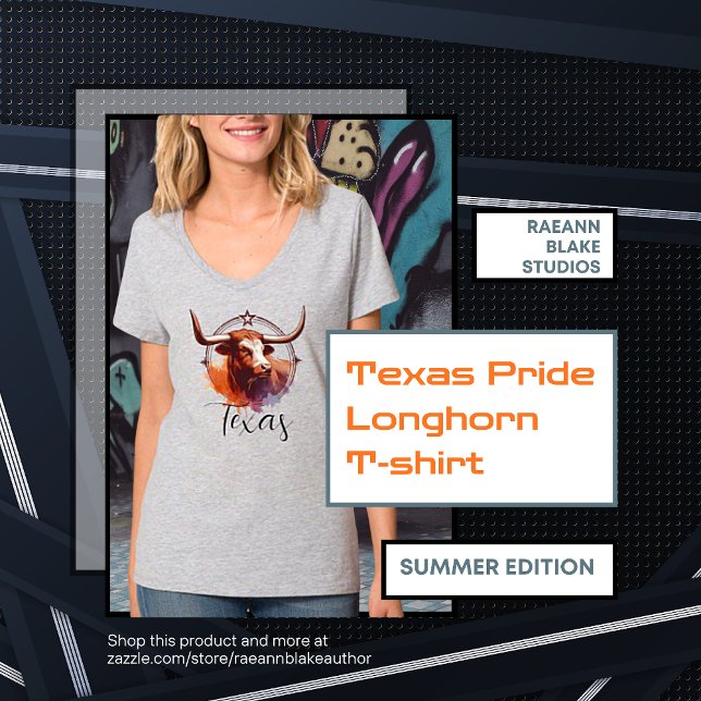 Texas Pride Longhorn T-Shirt (Skapare uppladdad)