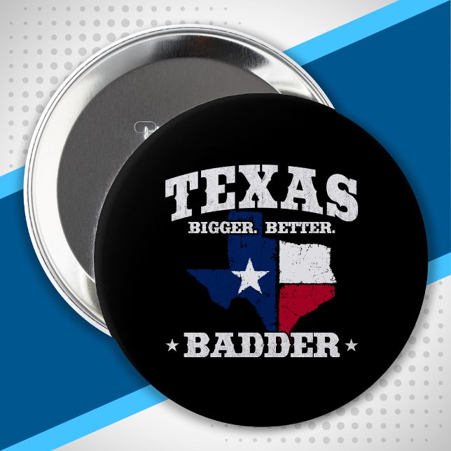 Texas Pride - Proud Texan - Texas Statlig flagga Knapp (Skapare uppladdad)