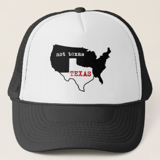 Texas pride! Texas/inte Texas Truckerkeps