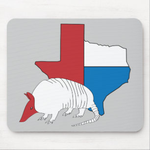 Texas pridebältdjur musmatta