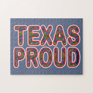 Texas Proud Bluebonnet Pussel