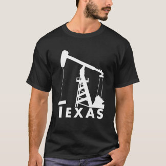 Texas Pumpjack Oil Derrick T Shirt