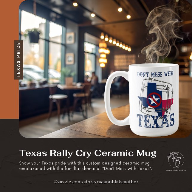 Texas Rally Gråter Ceramic Mugg (Skapare uppladdad)