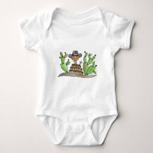 Texas Rattlesnake Tee Shirt (Framsida)