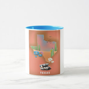 Texas-reseaffisch Mugg