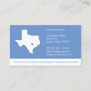 Texas Retail Affärskort Tilläggskort