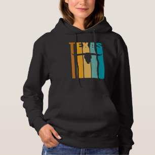 Texas Retro Bild Coola Silhouette Longhorn Cow S T Shirt