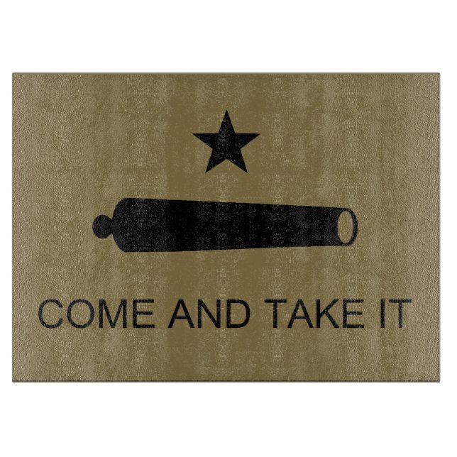 Texas Revolution Flagga, Texians Militia 1835 Cutt (Framsidan)