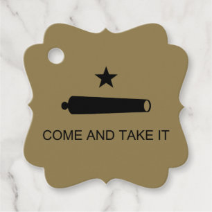 Texas Revolution Flagga, Texians Militia 1835 Favo Gåvor Etiketter