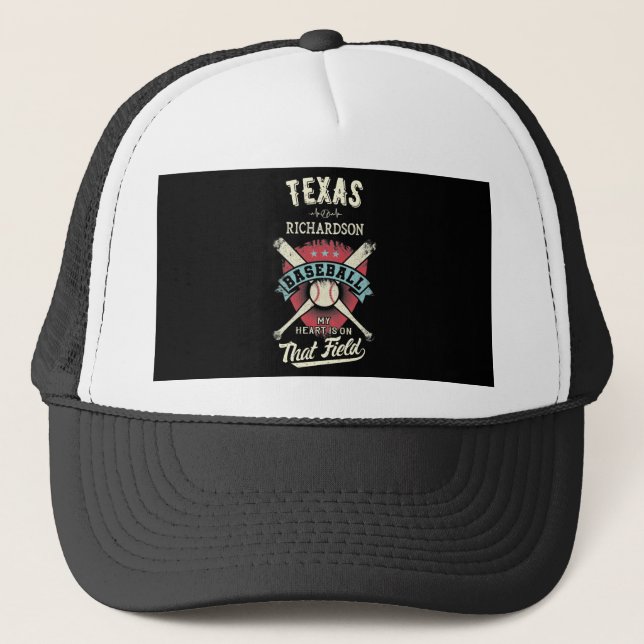 Texas Richardson Baseball Keps (Framsida)