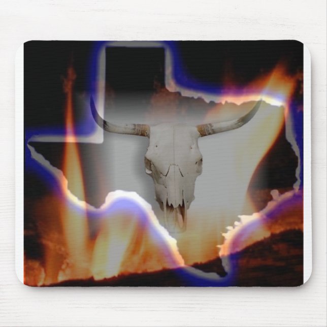 Texas Risin Mousepad Musmatta (Framsidan)