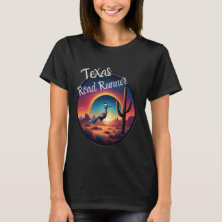 Texas Road Springer Desert Sunset Cactus Running B T Shirt