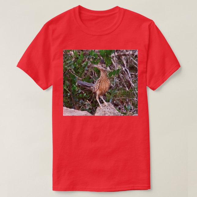 Texas Roadrunner T Shirt (Design framsida)