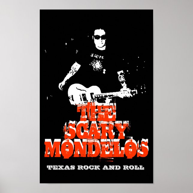 Texas Rock and roll Poster (Framsidan)