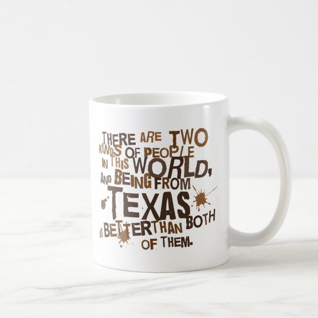 Texas (rolig) gåva kaffemugg (Höger)