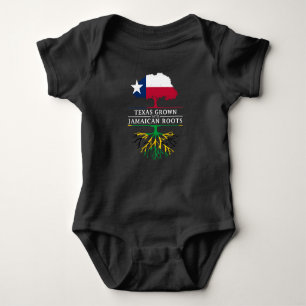 Texas rotar den fullvuxna jamaikanen t shirt