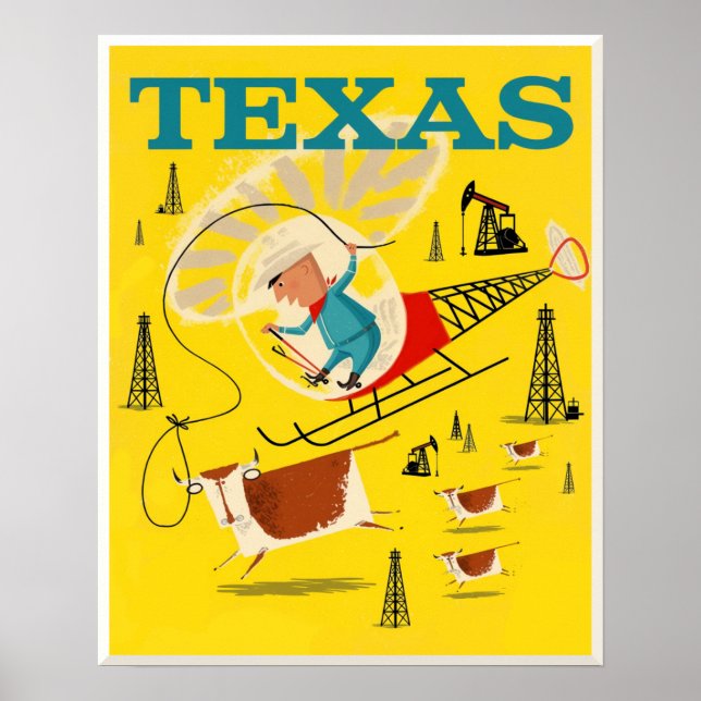 Texas Round up Poster (Framsidan)
