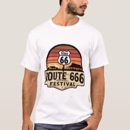 Texas Route 666 T Shirt