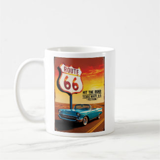Texas Route 66 Festival Kaffemugg
