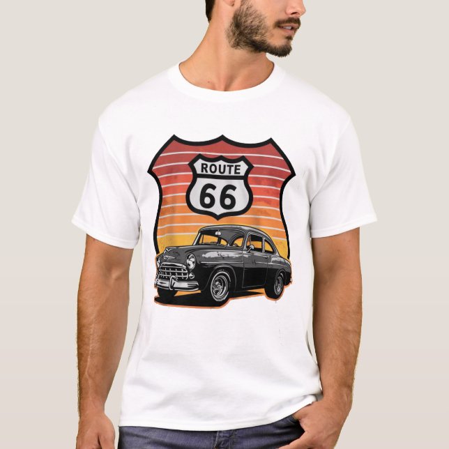 Texas Route 66 Festival Shirt T (Framsida)