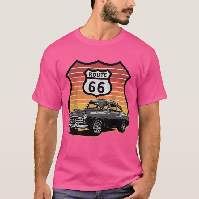 Texas Route 66 Festival Shirt T (Framsida)