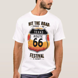 Texas Route 66 Festival Shirt, Texas Route 66 T Shirt