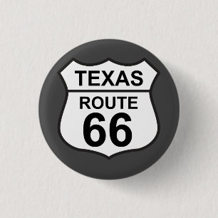 Texas Route 66 Hwy Sign Knapp