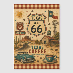 Texas Route 66 Kaffe Loajalitet Kaffe-stil