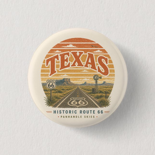 Texas Route 66 Panhandle Desert Highway Art Knapp (Framsida)