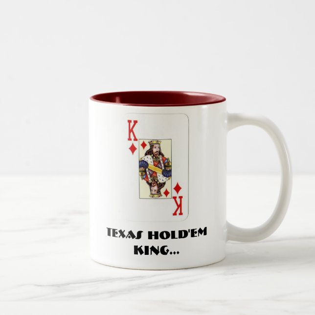 Texas rymmer dem kungmuggen Två-Tonad mugg (Höger)