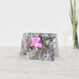 Texas Sage Blomma - Tomt tackkort