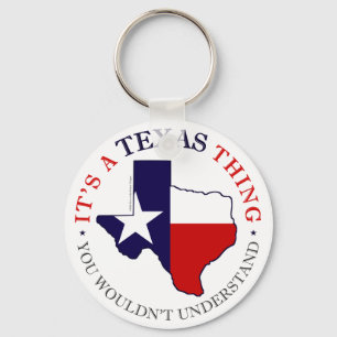 Texas Sak Nyckelring