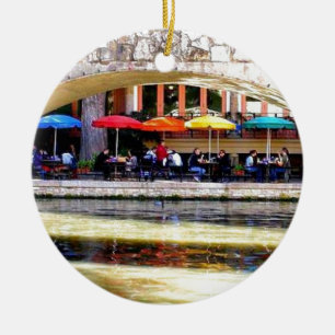 TEXAS - SAN ANTONIO 2 JULGRANSPRYDNAD KERAMIK