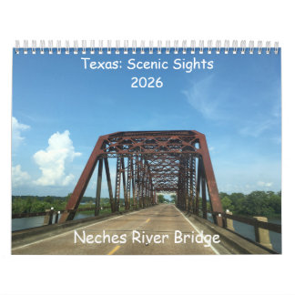 Texas: Scenic Sights Calendar Kalender