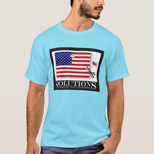 Texas Secede T-shirt (Framsida)