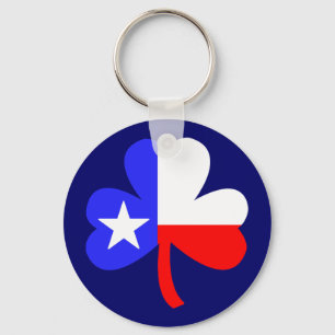 Texas Shamrock Nyckelring