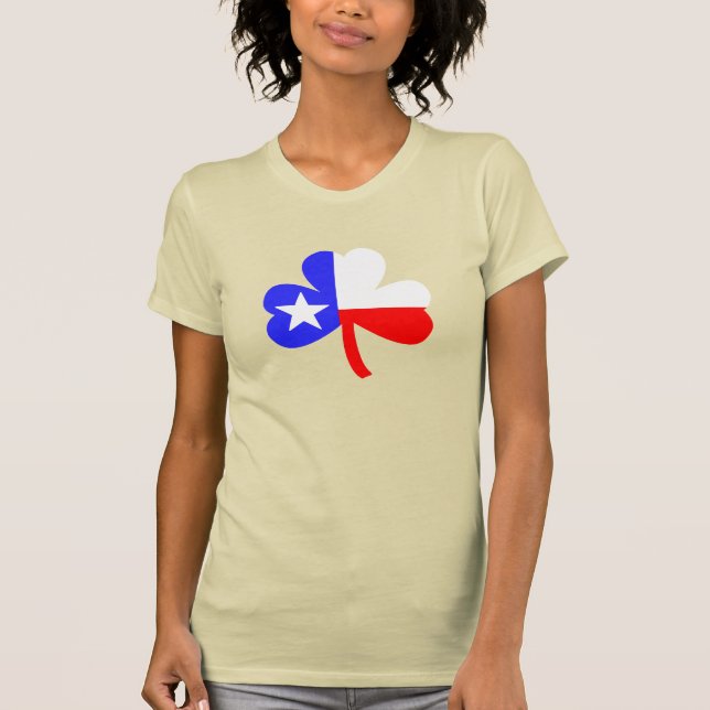 Texas Shamrock T-Shirt (Framsida)