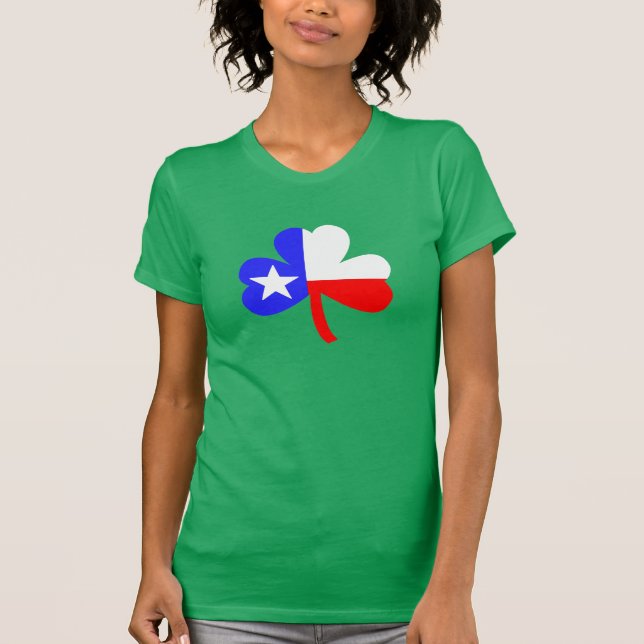 Texas Shamrock T-Shirt (Framsida)