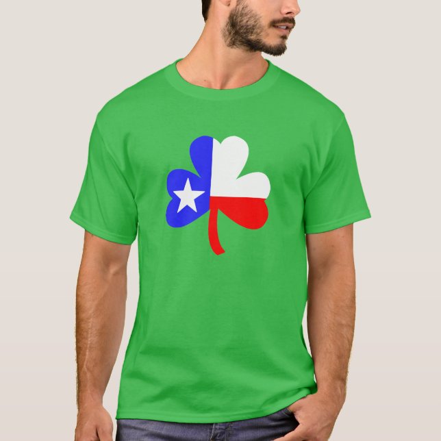 Texas Shamrock T-Shirt (Framsida)