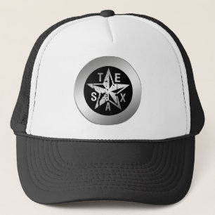 TEXAS SILVERSTJÄRNA TRUCKERKEPS