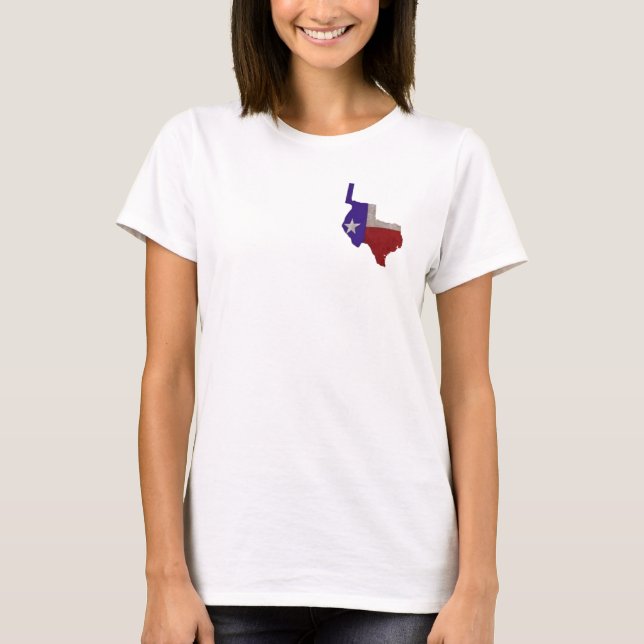 Texas självständighet t-shirt (Framsida)