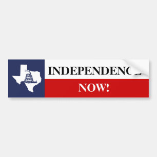 Texas självständighetflagga med den Gadsden Bildekal