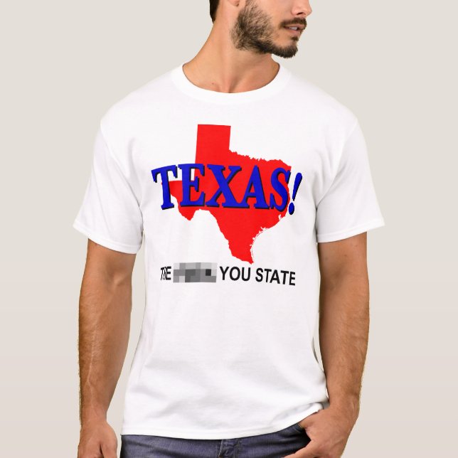 Texas! Skjorta Tee (Framsida)