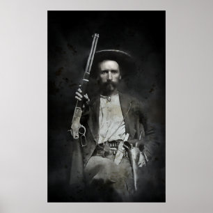TEXAS SKOGSVAKTARE JIM HAWKINS c. 1870 Poster